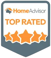 Rated 5 stars by home advisor.